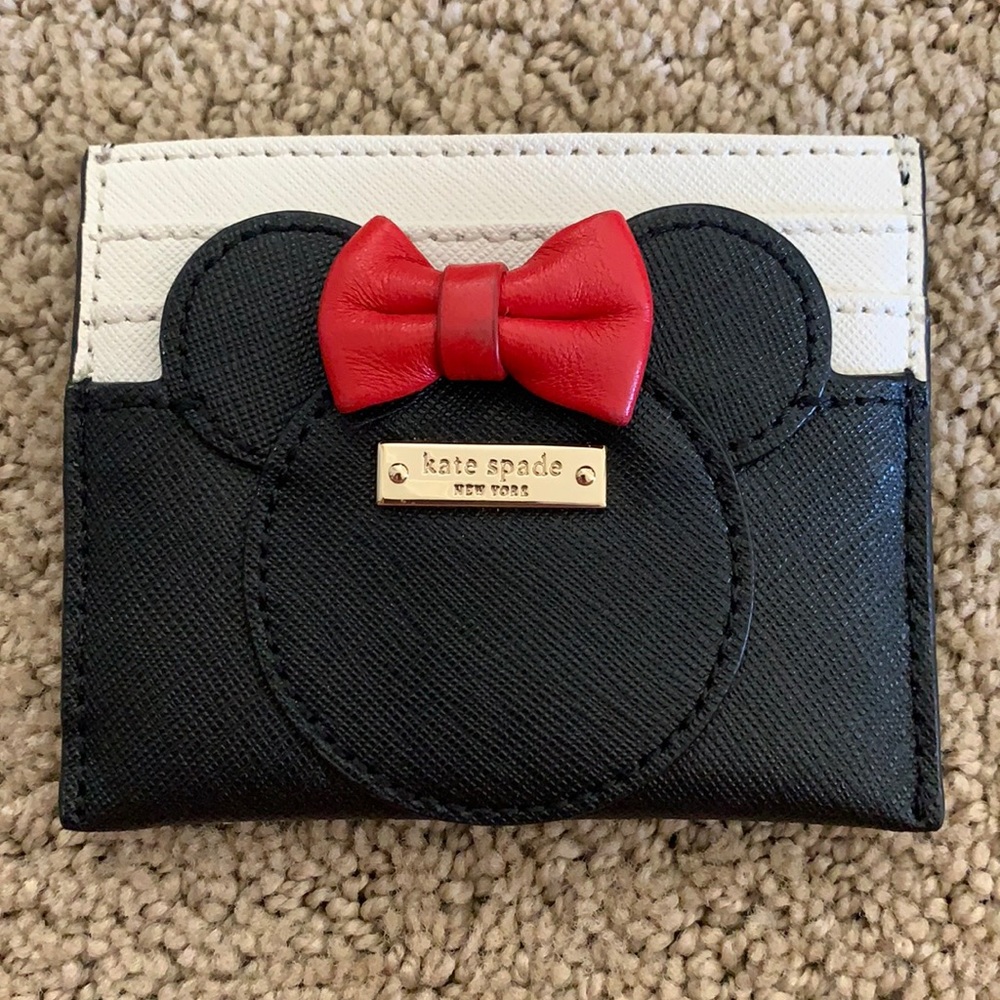 Kate Spade Minnie Mouse card holder